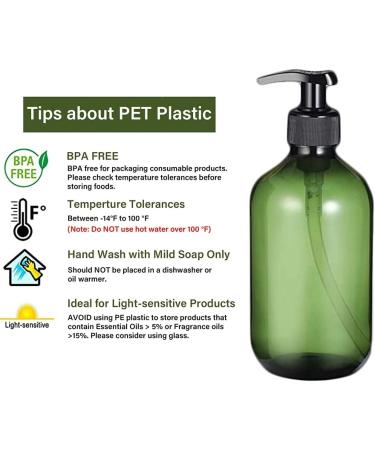 3 PCs 500ml Refillable Plastic Shampoo Bottles | Empty Donor & Pumping Bottles for Liquid | International Shipping Available - Buy Online on GoSupps.com