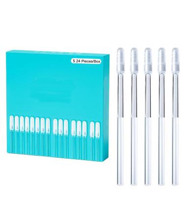 Adults Ear Cleaner - 24Pcs Ear Wax Removal Sticks | Reusable Sticky Earr Pick | Resin Tip Ears Wax Removal Tool | Transparent Sticky Ears Cleaning Stick | Earwax Removall Stick For Adults And Children