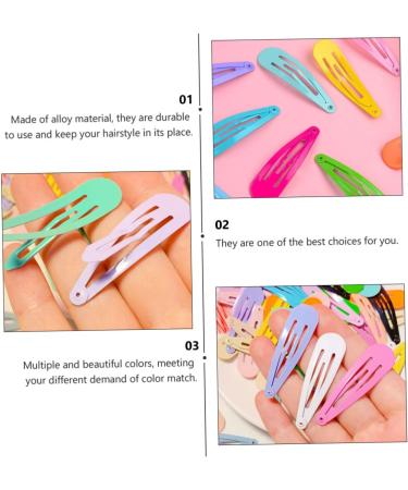 Beaupretty Kids Hair Accessories clip set snap pin decorative barrette snap prong clips bow clip snap bobby snap clips girls drop clips alloy decorate non-slip Colored Hair Clips - Buy Online on GoSupps.com