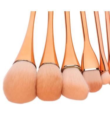 10pcs Face Powder Brush Set - Soft Portable Professional Cosmetic Brushes with Ergonomic Handle for Daily Use | International Shipping Available - Buy Online on GoSupps.com