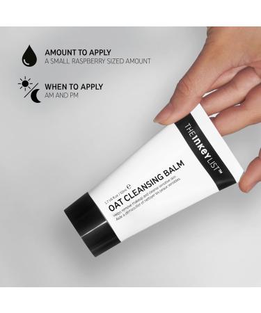 The INKEY List Mini Oat Cleansing Balm 2 Pack - Removes Makeup, Reduces Redness - 1.69 Fl Oz (Travel Size) - Buy Online on GoSupps.com