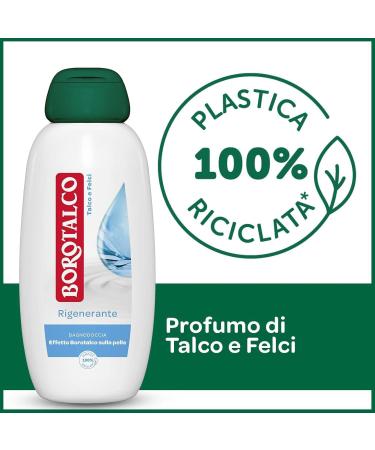 Borotalco Regenerating Shower Talcum Fern Essence 450 Ml (6 Units) - Buy Online on GoSupps.com