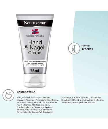 Neutrogena Norwegian Formula Hand & Nail Cream - 6x 75ml | Intense Moisture for Dry Hands - Buy Internationally - Buy Online on GoSupps.com