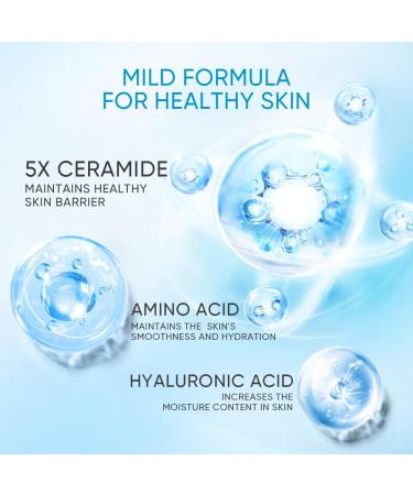 5X Ceramide Low pH Cleanser 80g - Gentle Facial Cleanser for Radiant Skin | Best Skincare & Face Wash - Buy Online on GoSupps.com
