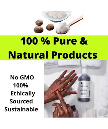 Buy Juka's Organic Co. Authentic African Liquid Black Soap - Lavender Scented 16oz | Women-Made International Shipping - Buy Online on GoSupps.com
