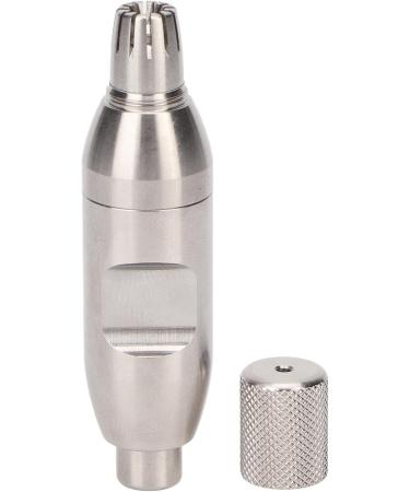 Ergonomic Manual Nose Hair Trimmer - Portable Stainless Steel Design for Men & Women - Easy Clean & Tidy - Buy Online on GoSupps.com