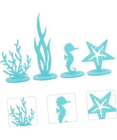Unique Felt Ornaments Set for Home & Office Decor | Animal-Themed Car Accessories & Fish Tank Decorations - 26x10cm - Buy Online on GoSupps.com