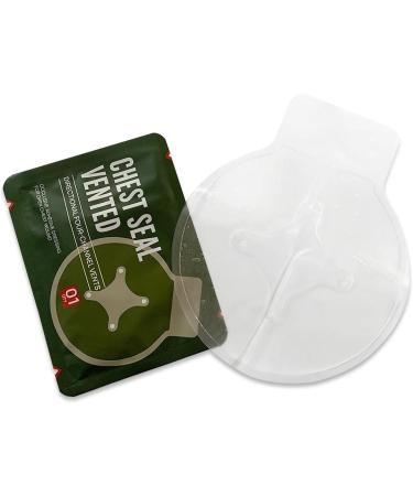 Va Man Do Occlusive Breast Sealing with 4 Holes | Tactical First Aid & Ventilated Military Trauma Supply | IFAK Accessories for Medical Emergencies - Buy Online on GoSupps.com