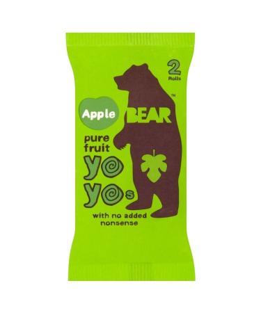 Bear Keep Pure Fruit Apple Yo-Yos (20g) - Pack of 2