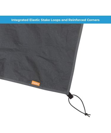 CORE Outdoor Tent Footprints - 9 Person Instant Cabin Tent Tarp | Camping Accessories - Buy Online on GoSupps.com
