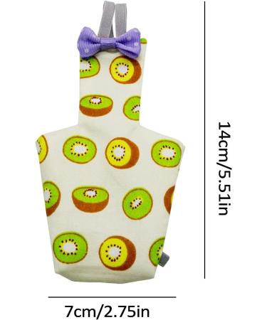 EsEico Reusable Parrots Nappy Pure Cotton Bird Washable Diapers Soft Parrot Nappy Multicoloured Printed Design Adjustable Cotton Fabric Pee Pads for Medium Parrots Cockatiels and Lovebirds. Kiwi - Buy Online on GoSupps.com