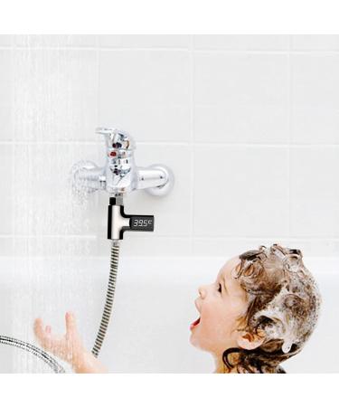 LED Digital Shower Thermometer - Self-Generating No Battery Real-Time Water Temperature Monitor for Safe Showers - Buy Online on GoSupps.com