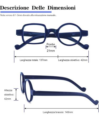 Kodilin Round Square Reading Glasses for Men & Women - Anti-Light Blue for Computers & Gaming - Spring Hinge - Available in 1.0 to 3.5 Magnification (Blue 1.5) - Buy Online on GoSupps.com