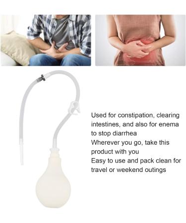 Xcello Silicone Enema Bulb Set - Lightweight Anti-Backflow Soft Ideal for Constipation & Personal Health - International Shipping Available - Buy Online on GoSupps.com