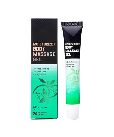 Gel corporel portable 20 g Hydratant de massage apaisant pour soulager la peau s che | Gel hydratant pour le dos le cou les paules et les articulations facile utiliser la maison ou en