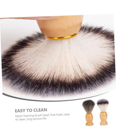 Minkissy Small Razor Branch Brush - Synthetic Hair Removal & Cleaning Tool for Men | Hairdressing Salon Essentials - Buy Online on GoSupps.com