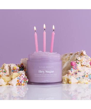 NCLA Hey Sugar Natural Body Scrub - Birthday Cake | Clean, Natural, Non-Toxic Beauty - Buy Online on GoSupps.com