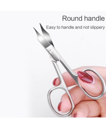 FEIlei Manicure Scissors Stainless Steel Nail Scissors Nail Clipper Trimmer Nail Tools - Buy Online on GoSupps.com