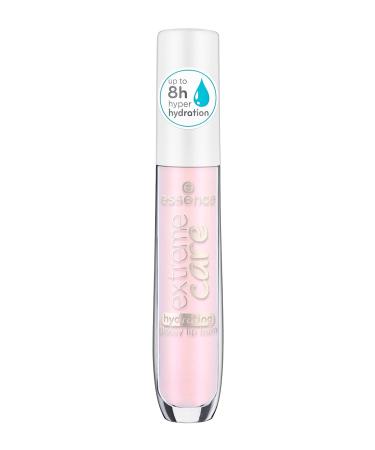 Essence Extreme Care Hydrating Glossy Lip Balm | Hyaluronic Acid, Shea Butter & Vegan Collagen | Gluten, Parabens, Alcohol & Microplastic Free | Vegan & Cruelty Free (01 Baby Rose) - Buy Online on GoSupps.com