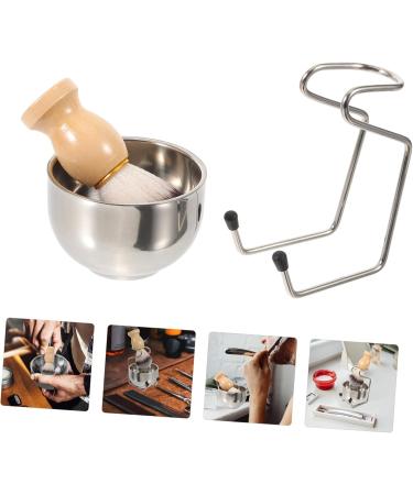 Plafope Reusable Shaving Brush & Foam Set - Complete Men's Grooming Care Kit for Smooth Shaving Experience - Buy Online on GoSupps.com