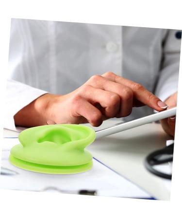 Healifty 2pcs Colored Ear Model Manquin T Tool for Earrings - Silicone Ear Piercing Simulator (Green, 6.5x6.5cm) - Buy Online on GoSupps.com