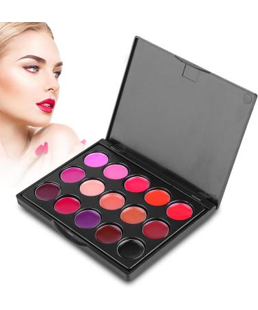  Opilroyn Lipstick Palette - Pigmented & Moisturizing Lipstick Palette - 15 Soft Matte Colours - Long Lasting Moisturizing Formula - Vibrant Colours for Everyday Use - Buy Online on GoSupps.com