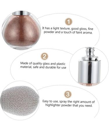 FOMIYES 4 Pcs Spray Glitter Body Powder Highlighting Powder Spray Hair Highlighter Flash Dusting 1 count (Pack of 1) Assorted Colorx2pcs - Buy Online on GoSupps.com