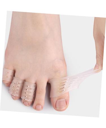 GLEAVI Forefoot Pads - 6 Pairs Silicone Protectors for Bunion & Corn Relief | Finger Sleeve Spacers | Comfortable Foot Care - Buy Online on GoSupps.com