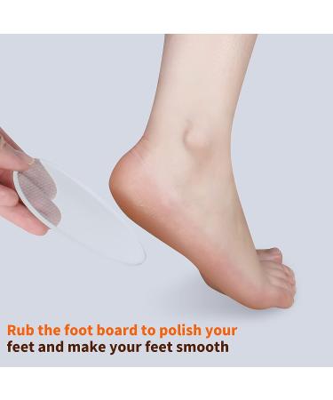 Glass Nano Foot File Callus Remover for Professional Pedicure Care | Hand and Foot Scrubber Tool with Nail File for Dead Skin Removal - Buy Online on GoSupps.com