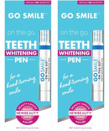 GO Smile On The Go Teeth Whitening (Whitening Pen - Pack of 2