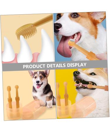 NOLITOY 1 Set Dogs Toothbrush Pet Oral Toothbrush Puppy Toothbrush Pet Supplies Toothpaste The Dog Oral Care - Buy Online on GoSupps.com