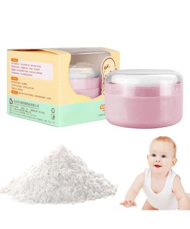 Bo te poudre l g re pour maquillage | Houppette poudre pour b b apr s le bain et tui pour la plage les voyages la maison