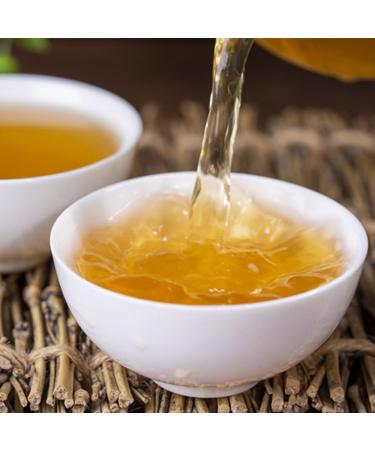 HQZM Yunnan Yiwu Guafengzhai Pure Material Puer Raw Tea Qizi Cake Tea with Pleasant Charm 357g - Buy Online on GoSupps.com