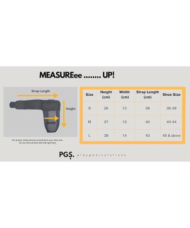 PGS Plantar Fasciitis Night Splint Sock Support - Adjustable Dorsiflexion Strap for Men & Women - Pain Relief for Heel Spur Achilles Tendonitis & Foot Drop - Medium Size - Buy Online on GoSupps.com