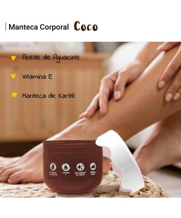 The Fruit Company Coconut Silk Effect Body Cream 200ml Hydration with Avocado Oil & Shea Butter Vegan Formula - Buy Online on GoSupps.com