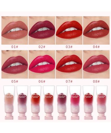 MIESCHER Colored Liquid Lipstick - High Pigmented, Long Lasting, Waterproof Lip Gloss for Women - Buy Online on GoSupps.com