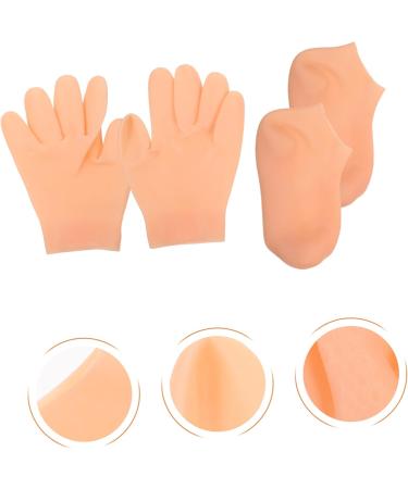 IWOWHERO 1 Set moisturizing Gloves for Women Sun Protection Gloves Beach Socks Overnight moisturizing Gloves Sun Protection moisturizing Socks moisturizing Gloves for Night - Buy Online on GoSupps.com