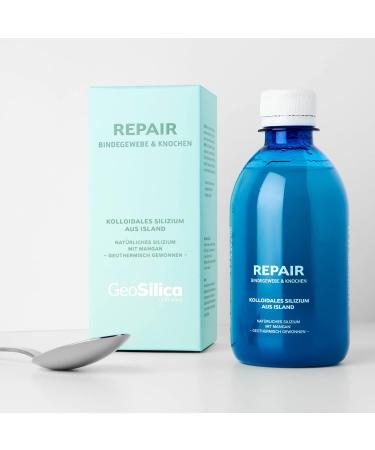 Geo Silica Repair 300ML - Natural Silica from Pure Icelandic Water with Manganese Sulphate Monohydrate - Buy Online on GoSupps.com