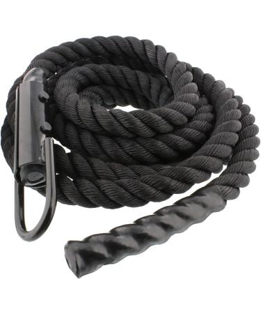 Get Out! 15ft Black Climbing Rope for Kids & Adults - Indoor/Outdoor Gym Exercise - Buy Online on GoSupps.com