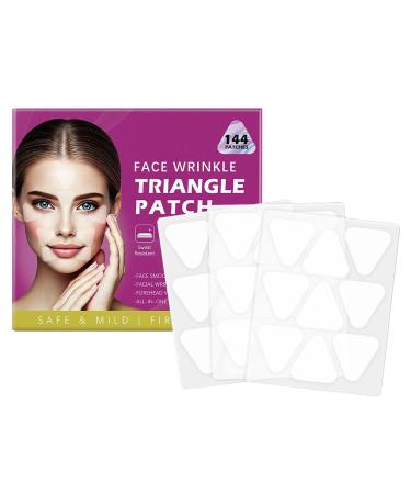 Yabauuop Plasters for the forehead moisturizing firming 144 pieces caring lotion for temples forehead lips neck wrinkles