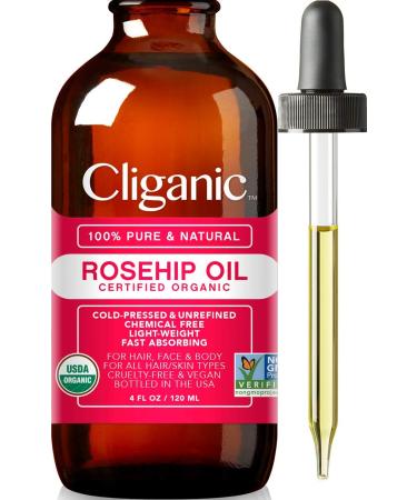 Cliganic Face Oil Trio: Jojoba Rosehip & Vitamin E Oil - Buy Online on GoSupps.com