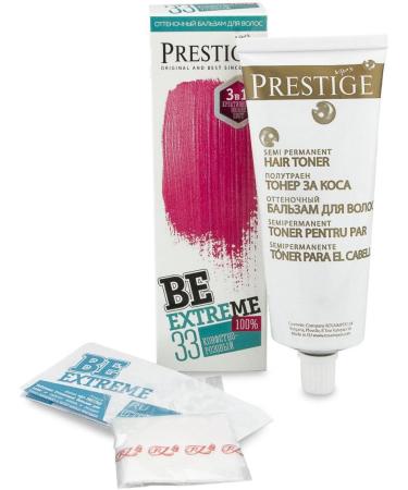  Rosa Impex Semi-permanent hair dye balm 33 Candy Pink BeEXTREME 100% Ammonia Free Paraben Free PPD Balzam ottenochny besulfatny dlya volos 33 Konfetno-rozovova y - Buy Online on GoSupps.com