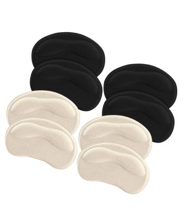 Healeved Heel Cushion 4 Pairs carpet comfortable insole high heels Heel Inserts soft sports shoes women's shoes Heel Grips Pads heel stickers High heel Clamp Heel Grips For Boots boots