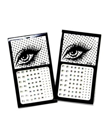 MINGT Rhinestone Face Gems Stickers | Eye Jewels Makeup Glitter for Women | Rave Accessories Mermaids - 243 PCS - Buy Online on GoSupps.com