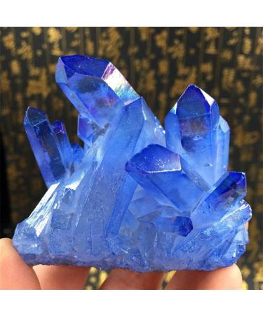 Natural Crystal 70-100g Natural Aquamarine Cluster Rough Stone ningxiao - Buy Online on GoSupps.com