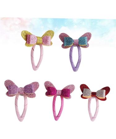 FRCOLOR Girls Snap Hairpins hair accessory for girls hair clips for infant hair clips matte hair clips bows shower hair clips Bowknot Hair Clips Glitter Glitter Barrettes - Buy Online on GoSupps.com