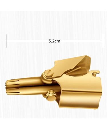Premium Stainless Steel Nose Hair Trimmer | Portable Ear & Nose Razor for Safe Grooming - Buy Online on GoSupps.com
