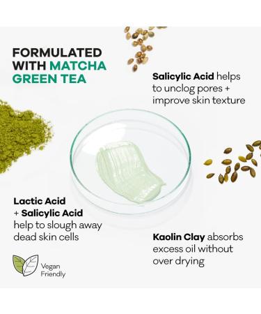 Botanical Lab Hemp Matcha Clarifying Face Mask 100ml Green Green Tea 100 millilitre - Buy Online on GoSupps.com