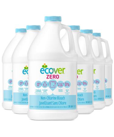 Ecover Zero Non Chlorine Laundry Bleach, 64 Ounce (Pack 6) 64 Fl Oz (Pack of 6) Non Chlorine Laundry Bleach