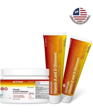 Vitamin A and D Ointment Skin Protectant - Buy Online on GoSupps.com
